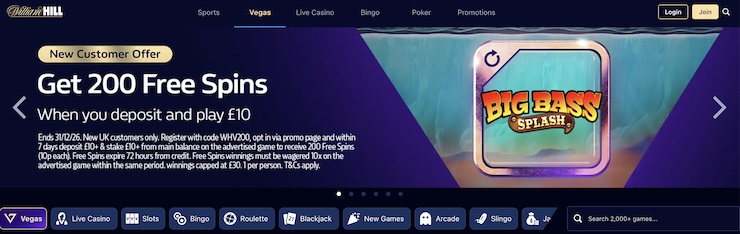 William Hill has earned the trust of online casino players in the UK with over 90 years of heritage.